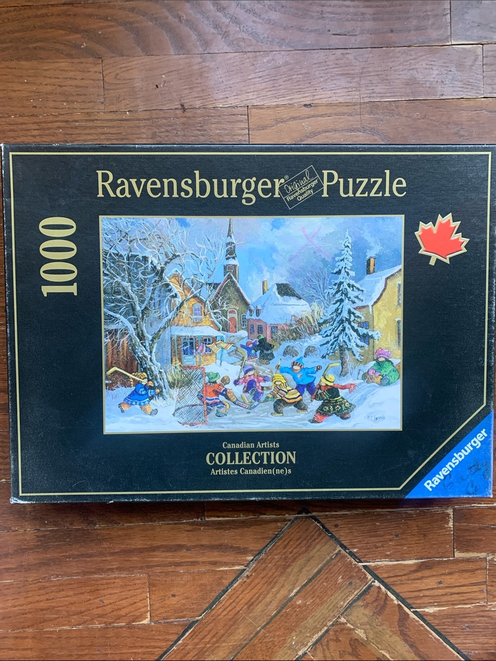 Ravensburger Canadian Artists Collection Pauline Paquin The Penalty Kick 1000